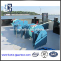 High speed large type customized nonstardard marine winch with motor parts from China manufacturer